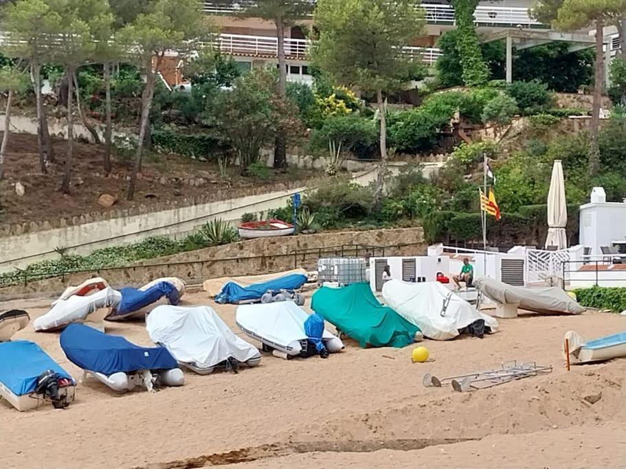 Cala Salions Balandro II Tossa De Mar Apartment กาเนด เด มาร์ ภายนอก รูปภาพ